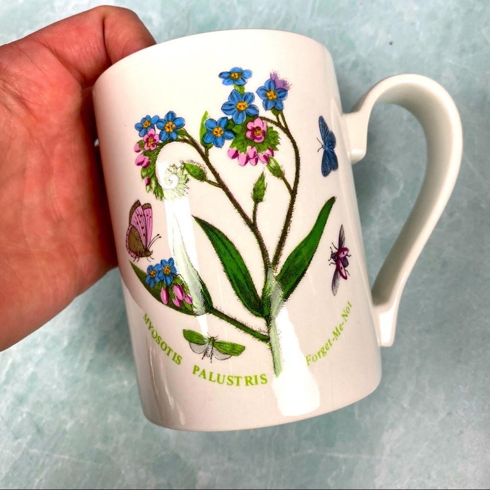 Portmeirion Botanic Garden Forget Me Not mug single